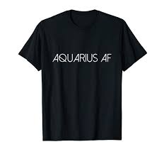 aquarius af tshirt astrology lover