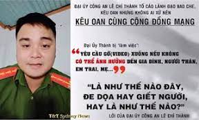 Youtuber lê chí thành bị cơ quan cảnh sát điều tra, công an tp thủ đức, bắt để điều tra về hành vi chống người thi hành công vụ. TÆ°á»›c Quan Tá»‹ch Cá»§a Ä'áº¡i Uy Le Chi Thanh Há»™i Cá» Ä'á»