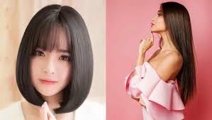 10 gaya rambut pria keren yang populer di tahun 2019. Gaya Rambut Lurus Untuk Wanita Sesuai Bentuk Wajah Cantik Dan Modis
