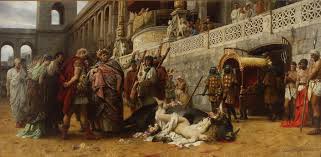 Christian Dirce Henryk Siemiradzki Classic Art Art History Painting