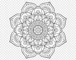 Download Mandala Coloring Book Adult Page Child Purple Pattern With Mandala White Child Png Pngegg