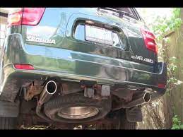 A truck's exhaust system eliminates exhaust produced by the motor by funneling it through several metal pipes until it exits by way of the exhaust pipe. 03 Sequoia True Duals 4 7l V8 Wmv Youtube