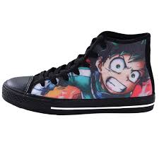 Let me tell you this, i'm not a shoe person. Under Construction My Hero Academia Merchandise Canvas Shoes My Hero Academia