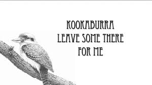Kookaburra Sits In The Old Gum Tree Song Lyrics Original Music Book Song Lyrics Songs