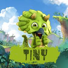 Tiny The Carefree Triceratops Dragon Birthday Parties Dinosaur Birthday Party Disney Junior