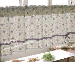 16 35 rideau court en dentelle avec nœud papillon 50x135cm livraison gratuite violet floral pour cuisine salon chambre a coucher aliexpress rideaux cuisine rideaux salon rideaux courts