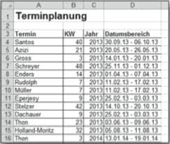 Gratis terminplan kalender vorlage im excel xlsx format. Excel Wochen Berechnen So Gehts Mit Einer Formel Computerwissen De