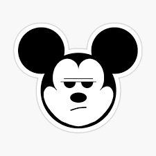 Mickey Mouse Stickers for Sale