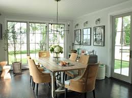 The hart rectangular dining table has a welcoming farmhouse style. 33 Dining Room Decorating Ideas Dining Room Design Inspiration Hgtv