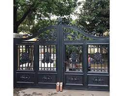 Decorating ideas and safety home garden gates design ideas, fence gate designs iron gates designs wooden garden gates. Front Entry Simple Iron Main Gate Grill Colour Designs For Farm House Design For Homes In Aluminium Doors Aliexpress