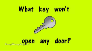 What Key Won T Open Any Door Number 15 Of 101 Kids Jokes On Youtube Jokes For Kids Jokes Funny Jokes