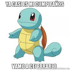 We did not find results for: Ya Casi Es Mi Cumpleanos Vamo A Celebrarlo Meme De Squirtle Imagenes Memes Generadormemes