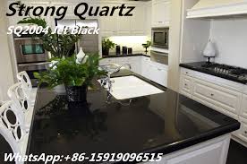 We carry all types of granite, marble, sinks, faucets ant tile. Jet Black Quartz Countertops From China Factory From China Manufacturer Manufactory Factory And Supplier On Ecvv Com