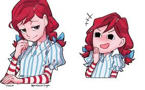 The Internet Turned The Wendy's Mascot Into A Smug Anime Girl – grape Japan