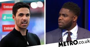 Micah richards can´t stop laughing when trying to do an interview with @mccarthy_mcfc for citytv. Micah Richards Warns Arsenal Boss Mikel Arteta And Interviews New Signing Gabriel Fr24 News English
