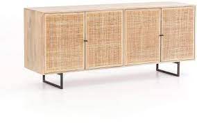 Dolores 72 Cane Console Table In 2021 Furniture Credenza Design Dining Room Buffet