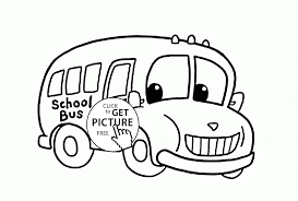 Thomas friends bahasa indonesia belajar mengenal warna bersama my first railways thomas. School Bus Coloring Page For Kids Transportation Coloring Pages Printables Free Wuppsy Com Cartoon School Bus School Bus Drawing Coloring Pages