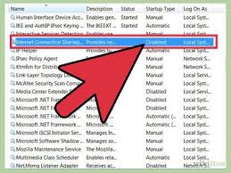 How To Disable Internet Connection Sharing Internet Connections Connection Disability