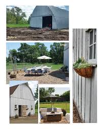 Before After The Exterior Barn Patio Outdoor Decor Backyard Barn Barn Wedding Reception Barn Wedding