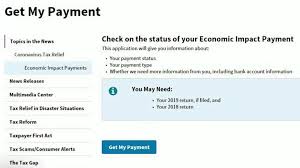 The irs created an online tool, called get my payment, that can be used to check on the status of your money. Questions About Stimulus Checks Continue