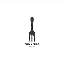 Green Table Type Gang Restaurant Logo Design Unique Logo Design Food Logo Design Inspiration