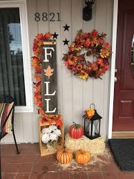 Fall Front Porch Decoration Decoracion De Exteriores De Otono Decoracion Otono Decoracion De Temporada