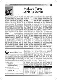 His mother mary was pledged to be married to joseph, but before they came together, she was found to. Tabloid Reformata Edisi 158 Desember 2012 By Tabloid Reformata Issuu