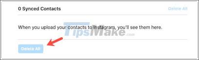When you allow instagram to upload all your phone contacts, you should be able to see all of them why is find contacts on instagram blank? How To Delete Phone Contacts From Instagram