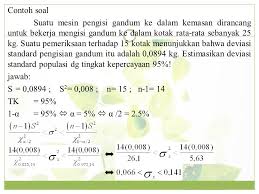Check spelling or type a new query. Contoh Soal Dan Jawaban Distribusi Sampling