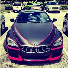 Black And Pink Car Paint A Beautiful Black And Pink Bmw This Bmw Has A Pristine Paint Job If You Are Unhappy With Your Car S Current Paint Then Look Into Getting Some Imp Bmw 1er