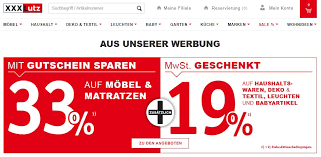 In unserem online shop oder einer unserer zahlreichen xxxl filialen entdecken sie stilvolle markenmöbel, trendige dekoration. Xxxl Lutz Mobelmarkt Xxxl Lutz Ubernimmt Bahr Hauser I Don T Expect Your Staff To Speak English We Live In Germany And It S My Problem That I Cannot Communicate Better In