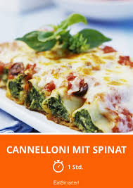 Cannelloni Mit Spinat Rezept In 2020 Rezepte Gesunde Rezepte Vegetarisch Kochen