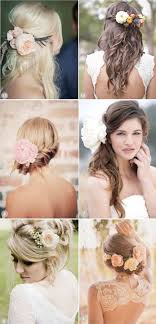 Fresh flowers really complement the bridal look. Wedding Tips Wearing Fresh Flowers In Your Hair Romantic Wedding Hair Flowers In Hair Wedding Hairstyles