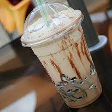 Siapkan wadah, seduh kopi cappucino dengan air panas, aduk rata. Es Cappucino Cincau Photos Facebook