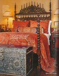 Silk bedding sets and indian style curtains are made from rajasthani printed saris and delicious embroidered velvets, and are designed to infuse the bedroom with warmth. Pin On India Decor Bedroom