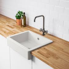 Havsen Evier Avec Face Avant Visible Blanc Ikea