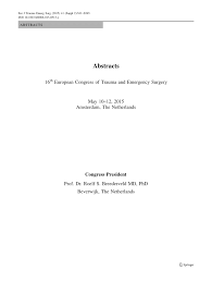 Your gas leak detector manufacturers are here. Pdf Ectes 2015 Book Of Abstracts