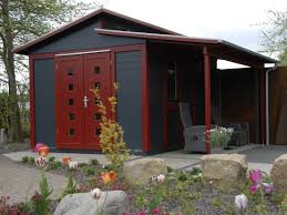 Neben dem gartenhaus aus holz können sie bei uns auch ein anderes. Gartenhaus Modern Style Galabau Mahler Gartenhaus