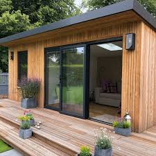 Garden Room With Office Case Studies Outside In In 2020 Summer House Garden Backyard House Garden Room
