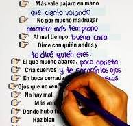 Refranes más famosos | Aprende con Yes | Facebook