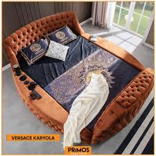 versace akilli karyola karyola versace yatak odalari