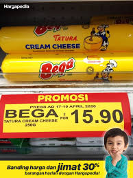 Tatura cream cheese royal victory 1 kg (repack). Harga Cream Cheese Tatura Di Giant Malayebes