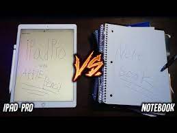 Can An Ipad Pro Replace Your Notebook Ipad Pro 9 7 Amp 12 9 Vs School Notebook Youtube Ipad Pro School Notebooks Notetaking