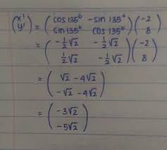 Soal hots un sma kimia. Tentukan Bayangan Titik 2 8 Oleh Rotasi R 0 135 Brainly Co Id