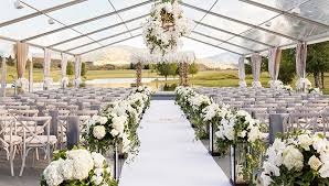 The frame tent is arguably the most popular wedding tent style out there. 8 Beautiful Wedding Tent Ideas Tents Decor In 2021