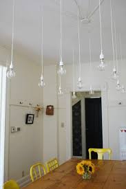Gluhbirne Als Lampe Minimalistisch Diy Einfach Esstisch Deko Haus Deko Diy Beleuchtung Zuhause Diy