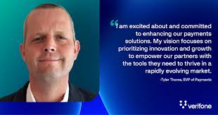 We're excited to welcome Tyler Thorne to the Verifone family as our new…