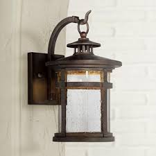 Callaway 14 1 2 High Bronze Led Outdoor Wall Light 5x192 Lamps Plus Outdoor Wall Lighting Outdoor Wall Light Fixtures Led Outdoor Wall Lights