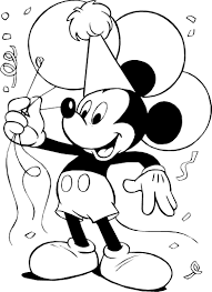 Mickey pictures to color for kids. Free Printable Mickey Mouse Coloring Pages For Kids