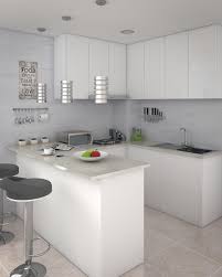 This kitchen design idea demonstrates that you don't have to feel locked into working with design ideas from just one era. Simple Small Kitchen Design